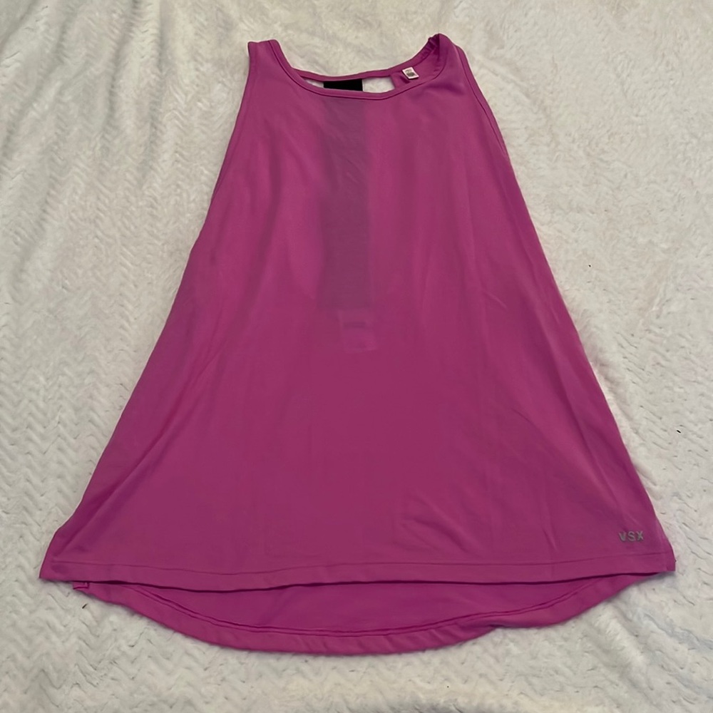 Victoria Secret tank top with cutout back Size L